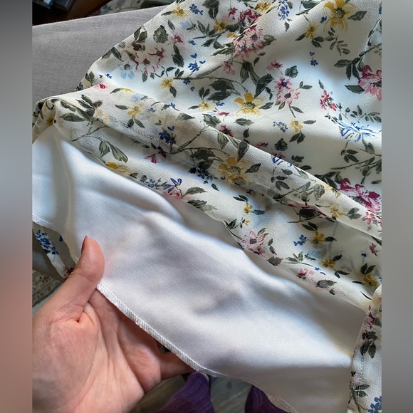 EUC Nordstrom (Row A Brand) Floral Romper (Size:L) - Picture 15 of 15